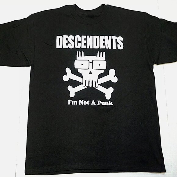 DESCENDENTS T-shirt I'm Not A Punk Shirt Punk Rock Tee Black New - Picture 1 of 2
